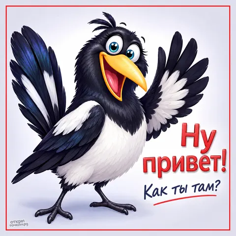Открытка «Привет, как ты там»