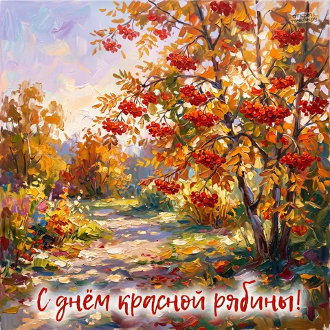 Открытка «ZJ4mO5a1» — День красной рябины